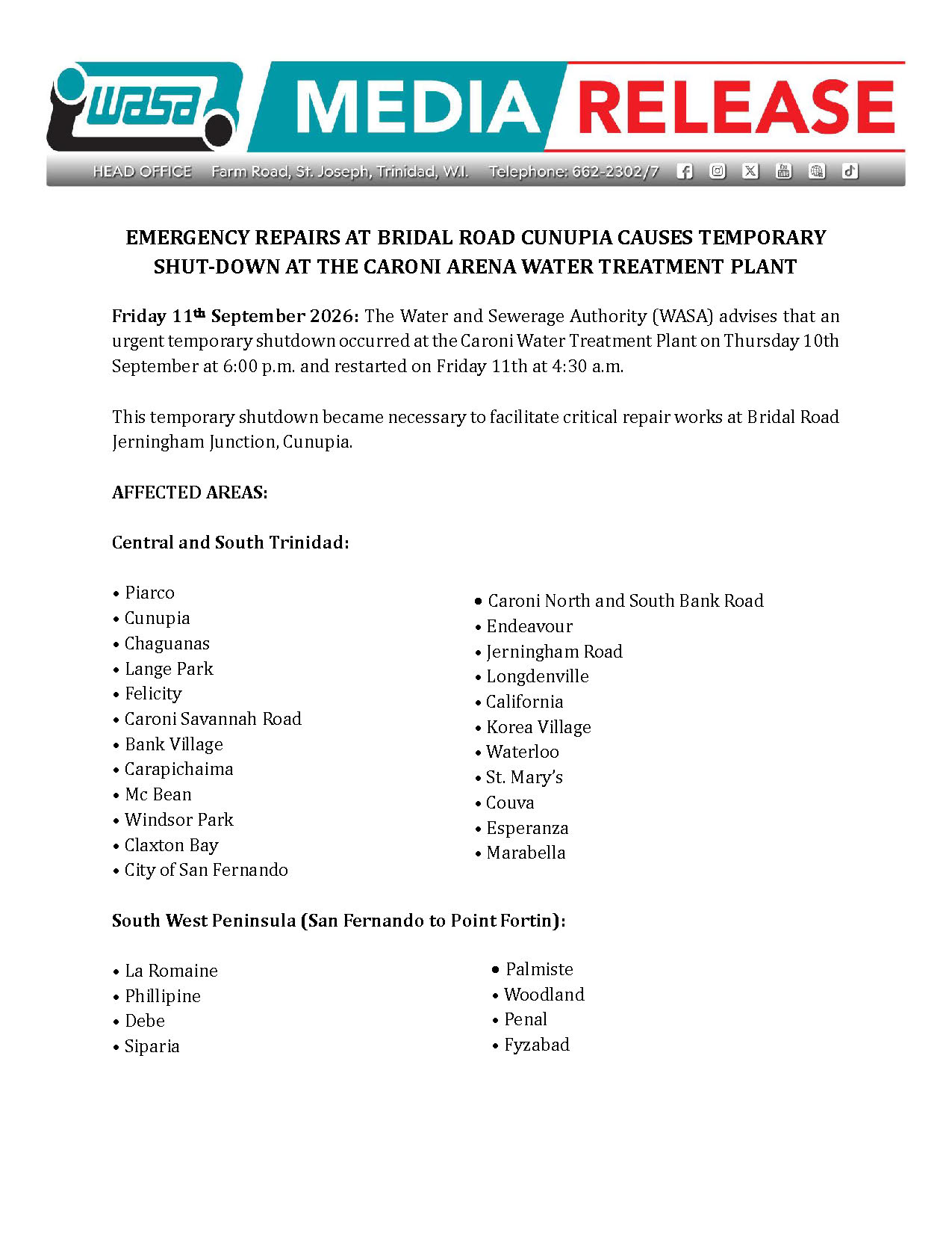 Invitation to Tobago Public Consultation
